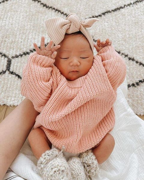 pullover infant baby girl boy knit sweater long sleeve sweatshirt blouse fall winter clothes, Blue
pullover infant baby girl boy knit sweater long sleeve sweatshirt blouse fall winter clothes, Blue
