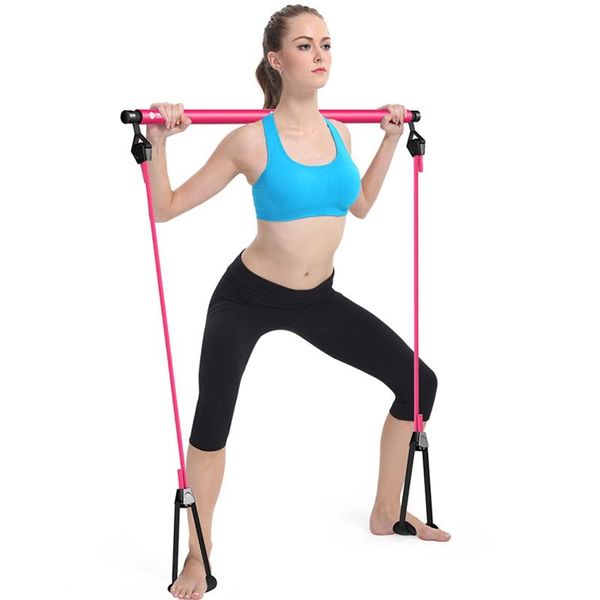 resistance bands portable pilates bar kit with band adjustable exercise stick toning for fitness home yoga gym
resistance bands portable pilates bar kit with band adjustable exercise stick toning for fitness home yoga gym