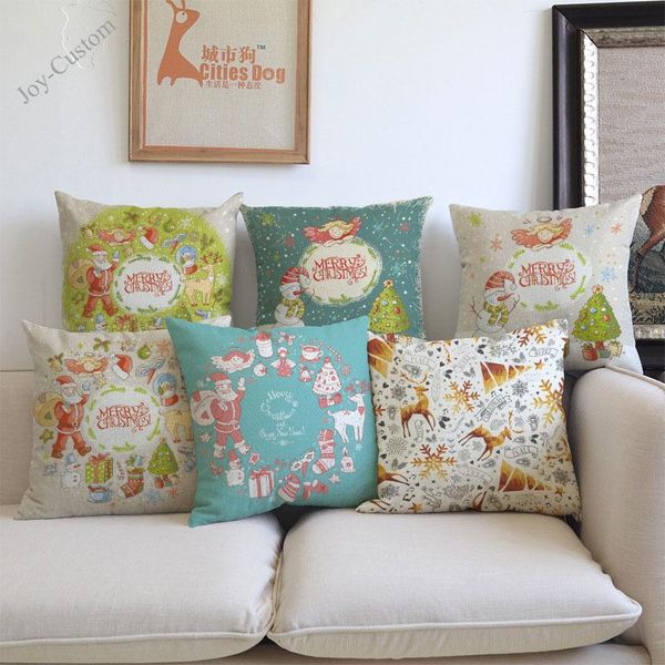 cushion/decorative pillow merry christmas and happy year cartoon santa claus reindeer snowman case home sofa festival decoration cushion
cushion/decorative pillow merry christmas and happy year cartoon santa claus reindeer snowman case home sofa festival decoration cushion