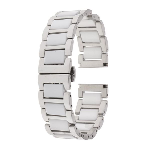 watch bands stainless steel and ceramic watches band strap with butterfly buckle clasp, Black;brown
watch bands stainless steel and ceramic watches band strap with butterfly buckle clasp, Black;brown