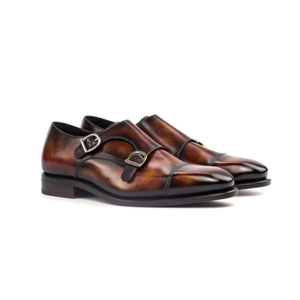 dress shoes double monk brown buckle strap mens solid fashion luxury designer genuine leather men handmade, Black
dress shoes double monk brown buckle strap mens solid fashion luxury designer genuine leather men handmade, Black