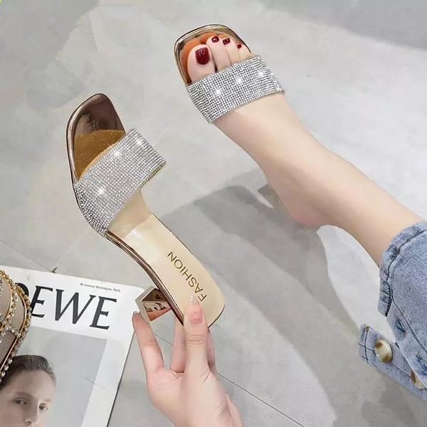 slippers 2021 women sandals transparent heel bling ladies summer open toed womans high heels woman party shoes plus size 42, Black
slippers 2021 women sandals transparent heel bling ladies summer open toed womans high heels woman party shoes plus size 42, Black