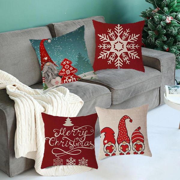 cushion/decorative pillow 1pc santa claus pillowcase red square cushion cover christmas decoration classic fashion car home office sofa livi
cushion/decorative pillow 1pc santa claus pillowcase red square cushion cover christmas decoration classic fashion car home office sofa livi