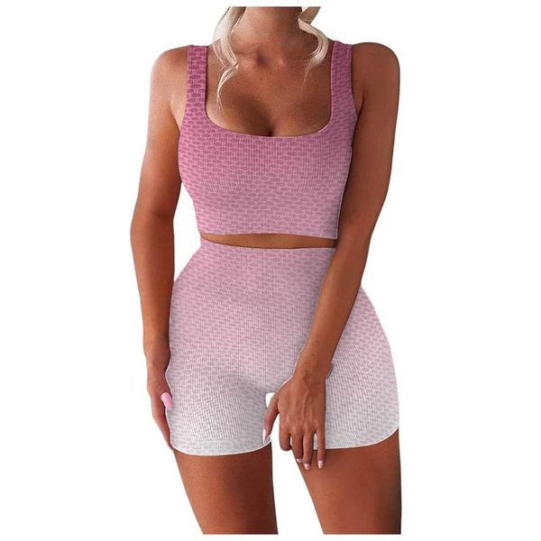 yoga outfit gradient seamless women sport suit fitness female set ombre push up workout gym wear running clothing tracksuit sportswear 
yoga outfit gradient seamless women sport suit fitness female set ombre push up workout gym wear running clothing tracksuit sportswear