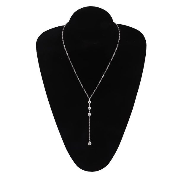 chains 2021 fashion simple diamond pendant ladies tassel clavicle chain trend jewelry gift, Silver
chains 2021 fashion simple diamond pendant ladies tassel clavicle chain trend jewelry gift, Silver