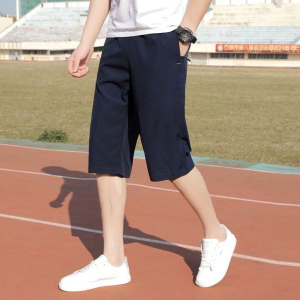 short pants men's summer sports quick dry ice silk casual loose running short beach big under tide, White;black
short pants men's summer sports quick dry ice silk casual loose running short beach big under tide, White;black