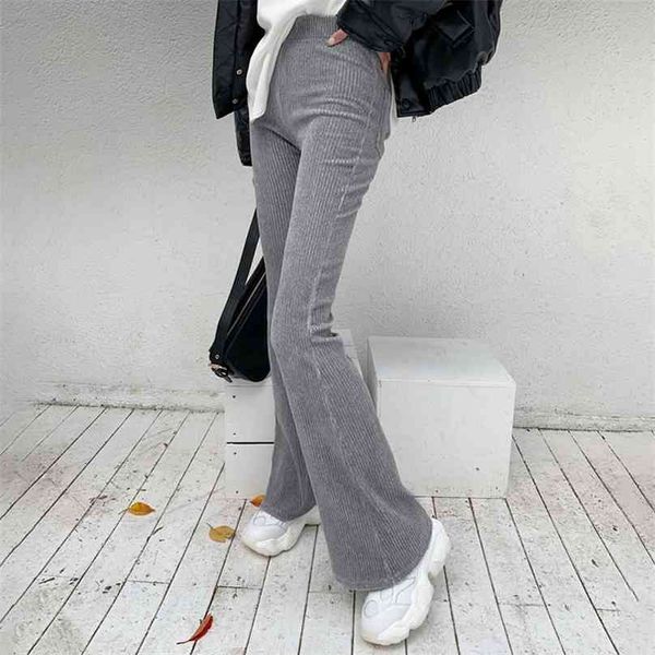 rapwriter solid female corduroy flare pants women casual fall winter harajuku long stretch high waist trousers sweatpants 210925, Black;white
rapwriter solid female corduroy flare pants women casual fall winter harajuku long stretch high waist trousers sweatpants 210925, Black;white