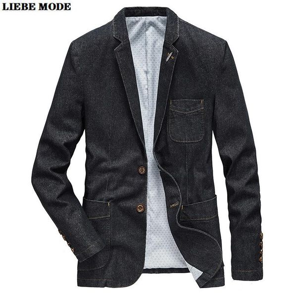 Men's Suits & Blazers Plus Size Jeans Blazer For Men Denim Suit Jacket Business Casual Black Blue Streetwear Outwear Spring Autumn Homme, White;black
Men's Suits & Blazers Plus Size Jeans Blazer For Men Denim Suit Jacket Business Casual Black Blue Streetwear Outwear Spring Autumn Homme, White;black