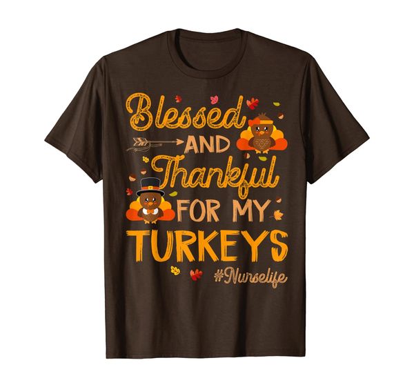 Blessed And Thankful For My Turkeys Gift For Nurse Fall Leaf T-Shirt, Mainly pictures
Blessed And Thankful For My Turkeys Gift For Nurse Fall Leaf T-Shirt, Mainly pictures