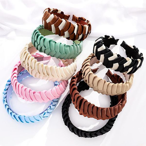 fashion hair accessories for wide side multi-layer weaving braid hairband casual headwear women headband, Silver
fashion hair accessories for wide side multi-layer weaving braid hairband casual headwear women headband, Silver