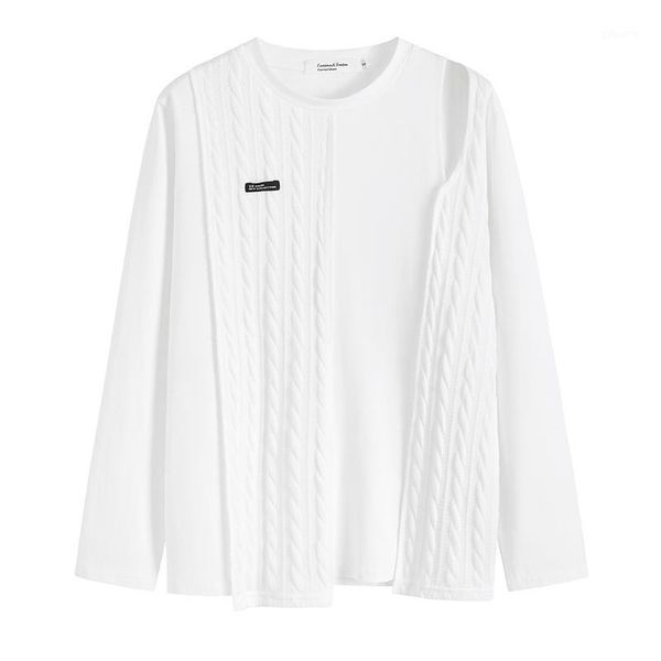 solid long sleeve spring 2021 design sense korean style bottoming t-shirt simple fashion all-match off-shoulder women women's, White
solid long sleeve spring 2021 design sense korean style bottoming t-shirt simple fashion all-match off-shoulder women women's, White