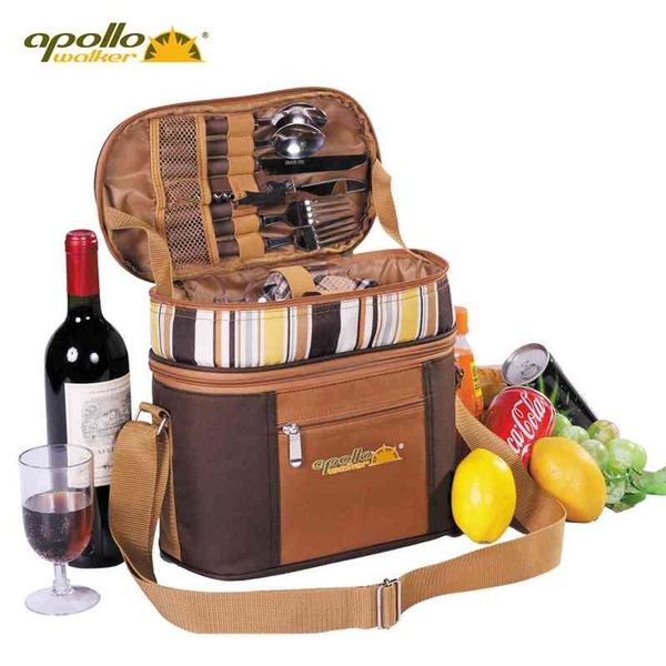 apollo walker with tableware set picnic outdoor portable one shoulder ice two person thermal insulation bag
apollo walker with tableware set picnic outdoor portable one shoulder ice two person thermal insulation bag