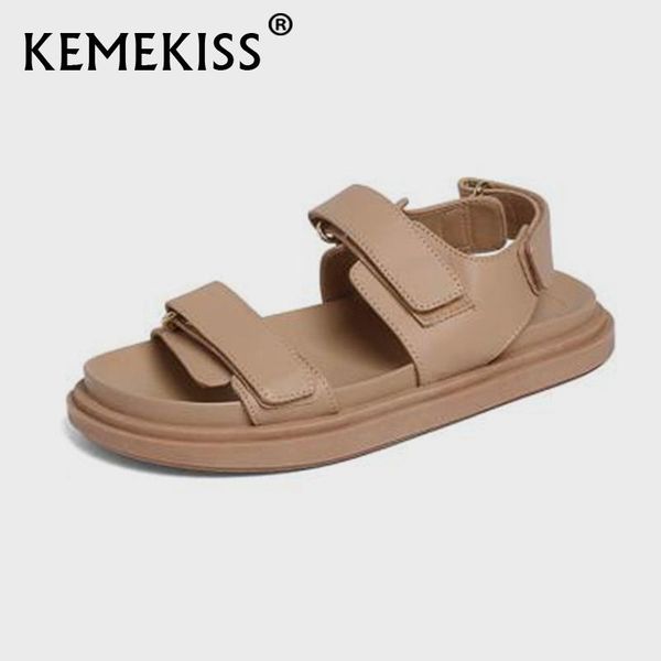 kemekiss size 33-40 summer fashion real leather women sandals platform shoes for brief casual outdoor footwear, Black
kemekiss size 33-40 summer fashion real leather women sandals platform shoes for brief casual outdoor footwear, Black
