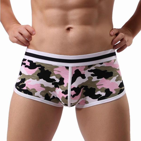 underpants men underwear cotton male pure panties camouflage print shorts boxers, Black;white
underpants men underwear cotton male pure panties camouflage print shorts boxers, Black;white