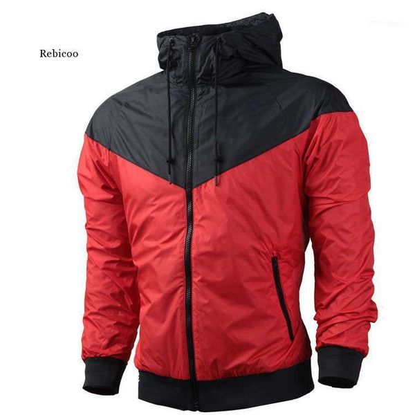 men's jackets autumn fashion windbreaker jacket fitness running clothes student casual loose lapel hooded overcoat, Black;brown
men's jackets autumn fashion windbreaker jacket fitness running clothes student casual loose lapel hooded overcoat, Black;brown