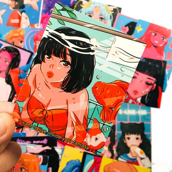pack of 37pcs wholesale beautiful girls stickers waterproof sticker for luggage lapskateboard notebook helmet water bottle car decals kids g
pack of 37pcs wholesale beautiful girls stickers waterproof sticker for luggage lapskateboard notebook helmet water bottle car decals kids g