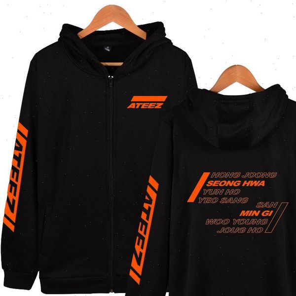 kpop ateez printed men korean women sweatshirt fashion harajuku k pop brand coats and jacket, Black
kpop ateez printed men korean women sweatshirt fashion harajuku k pop brand coats and jacket, Black