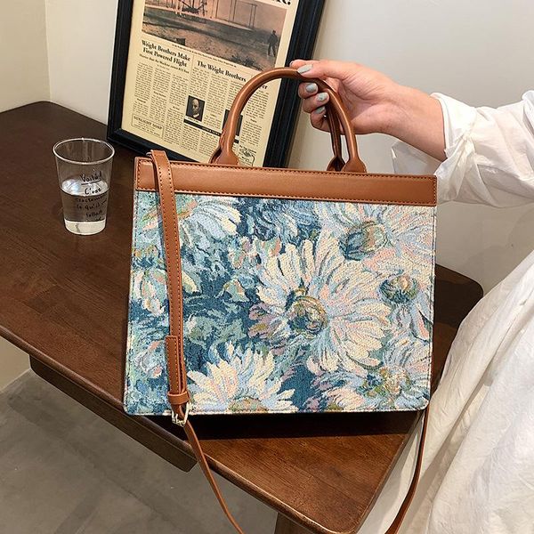 evening bags large-capacity textured handbag 2021 trendy fashion canvas shoulder messenger bag portable oil painting tote
evening bags large-capacity textured handbag 2021 trendy fashion canvas shoulder messenger bag portable oil painting tote