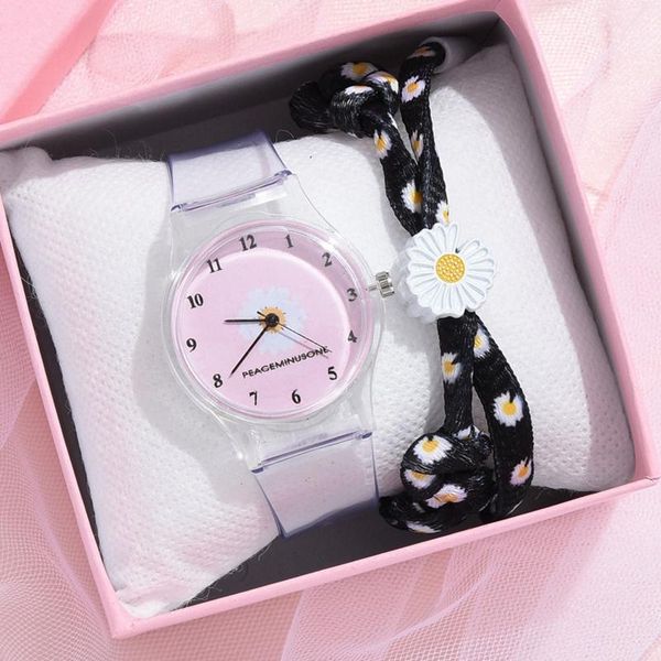 wristwatches 2pcs set fashion ladies flowers silicone watch women casual transparent quartz clock bracelet dress wrist relogio feminino, Slivery;brown
wristwatches 2pcs set fashion ladies flowers silicone watch women casual transparent quartz clock bracelet dress wrist relogio feminino, Slivery;brown