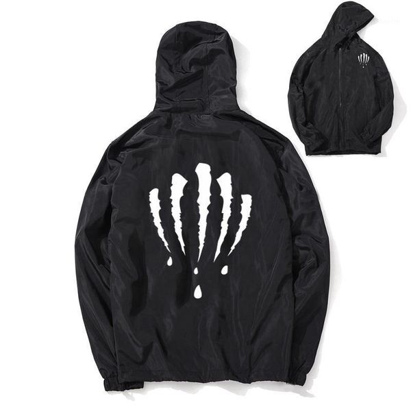 men's jackets s-7xl spring autumn claw marks print sports hooded coat windproof black hip hop jacket, Black;brown
men's jackets s-7xl spring autumn claw marks print sports hooded coat windproof black hip hop jacket, Black;brown