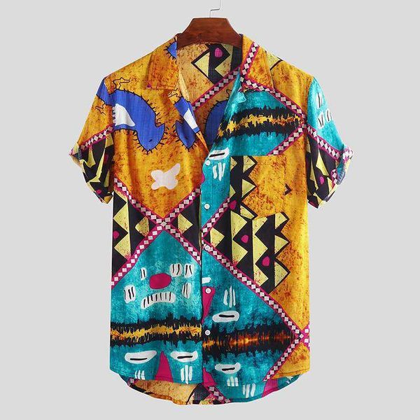 spring men's shirts patckwork printed summer beach short sleeve shirt holiday hawaiian workout wear 210721, White;black
spring men's shirts patckwork printed summer beach short sleeve shirt holiday hawaiian workout wear 210721, White;black