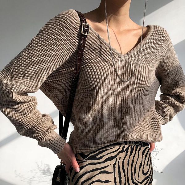 women's sweaters womens plus size knitted sweater autumn winter v neck blue thick knit pullover long sleeve white warm for women 2021, White;black
women's sweaters womens plus size knitted sweater autumn winter v neck blue thick knit pullover long sleeve white warm for women 2021, White;black