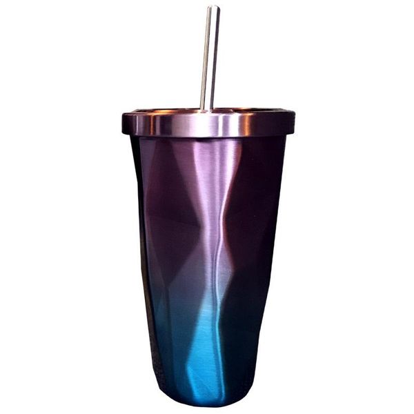 water bottles 500ml dual layer stainless steel rhombus coffee mug vacuum cup flask with straw metal drinking mugs thermo milk travel
water bottles 500ml dual layer stainless steel rhombus coffee mug vacuum cup flask with straw metal drinking mugs thermo milk travel