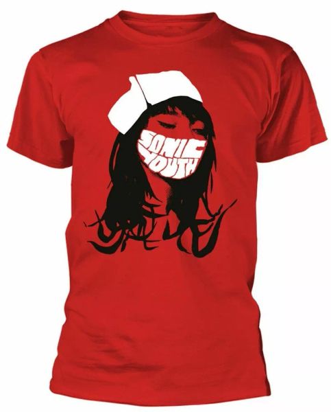 official sonic youth t shirt nurse red classic rock band tee new unisex, White;black
official sonic youth t shirt nurse red classic rock band tee new unisex, White;black