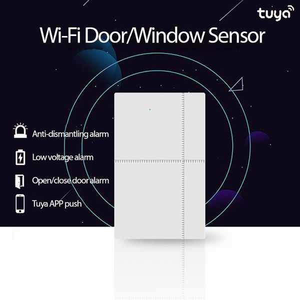 smart home control tuya wifi door sensor open/closed detectors window life app security alarm for alexa google
smart home control tuya wifi door sensor open/closed detectors window life app security alarm for alexa google