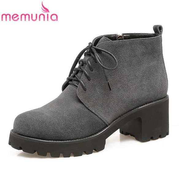 boots memunia 2021 arrival ankle round toe thick heels women lace up cross tied black gray classic ladies shoes
boots memunia 2021 arrival ankle round toe thick heels women lace up cross tied black gray classic ladies shoes