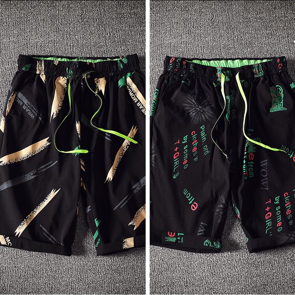 a 240 summer five minutes of pants men loose handsome popular logo trend seven 6 beach pants male flower shorts trousers slacks, Blue
a 240 summer five minutes of pants men loose handsome popular logo trend seven 6 beach pants male flower shorts trousers slacks, Blue