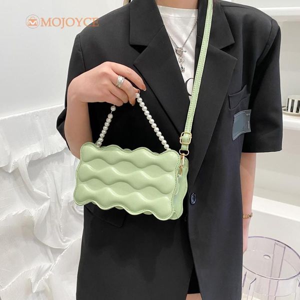evening bags women's leather bag soft pu wave embossing solid color shoulder crossbody messenger pearl chain handle purses handbags
evening bags women's leather bag soft pu wave embossing solid color shoulder crossbody messenger pearl chain handle purses handbags