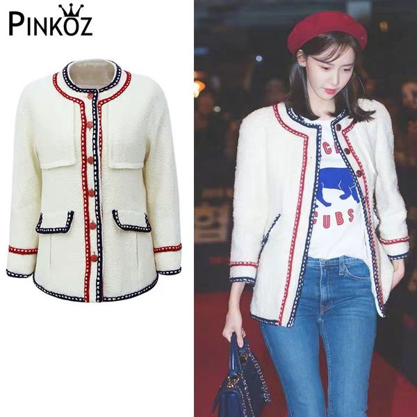 celebrity vintage franch chic tweed blazers women fashion suit buttons jacket ladies outerwear casaco femme 210421, Black;white
celebrity vintage franch chic tweed blazers women fashion suit buttons jacket ladies outerwear casaco femme 210421, Black;white