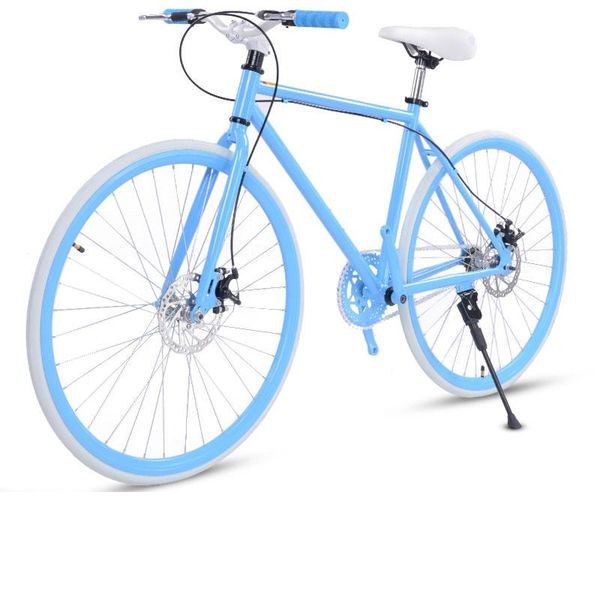 road bike fixed gear double disc brakes men and women fluorescent bicycle students cool off bikes
road bike fixed gear double disc brakes men and women fluorescent bicycle students cool off bikes