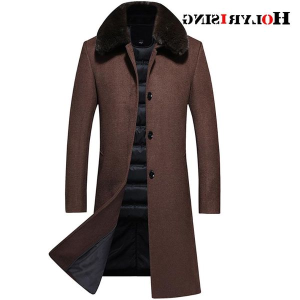 men's wool & blends coat men winter big fur collar lining 90% down m-5xl windbreaker outwear mens coats jackets 19457, Black
men's wool & blends coat men winter big fur collar lining 90% down m-5xl windbreaker outwear mens coats jackets 19457, Black