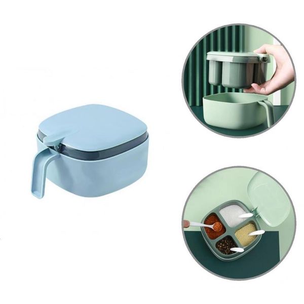 storage bottles & jars portable great multi-grids seasoning box mini gadget 3 colors condiment jar food grade for household
storage bottles & jars portable great multi-grids seasoning box mini gadget 3 colors condiment jar food grade for household