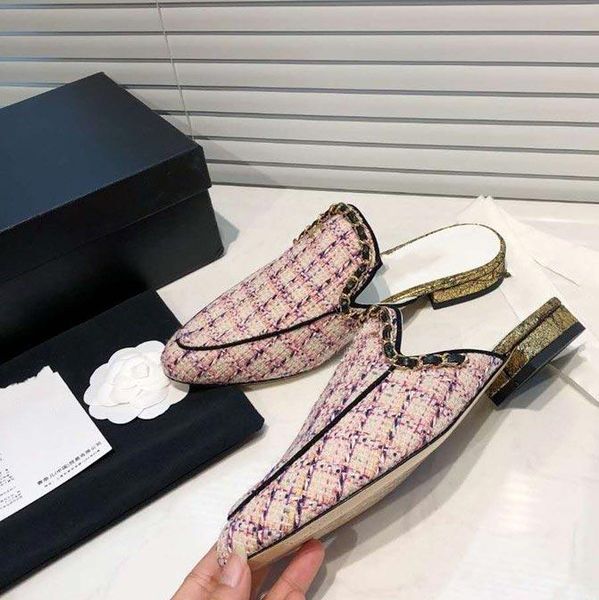 prowow metal chain woman slippers low heel summer outdoor fashion woven ladies sandals luxury designer female shoes, Black
prowow metal chain woman slippers low heel summer outdoor fashion woven ladies sandals luxury designer female shoes, Black