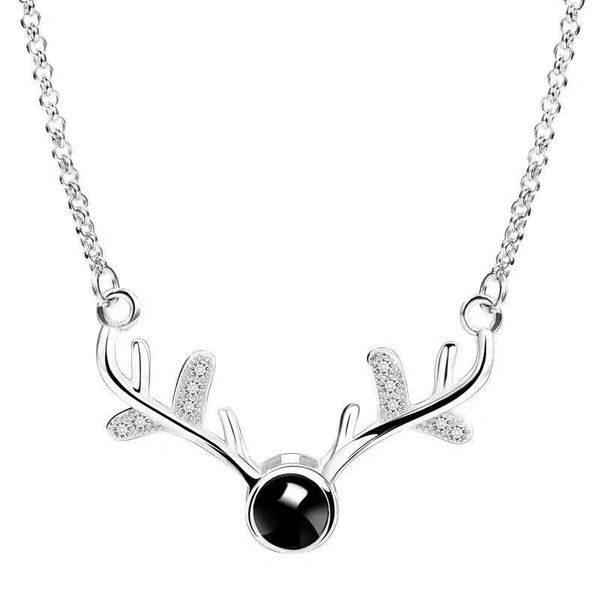 pendant necklaces s925 sterling silver black crystal antler necklace ladies fashion simple clavicle chain jewelry gift 6-xl1074
pendant necklaces s925 sterling silver black crystal antler necklace ladies fashion simple clavicle chain jewelry gift 6-xl1074