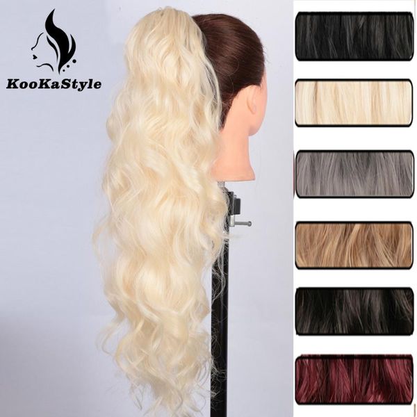 synthetic wigs long wavy ponytail hair extenstions blonde hairpiece drawsting fack for women, Black
synthetic wigs long wavy ponytail hair extenstions blonde hairpiece drawsting fack for women, Black