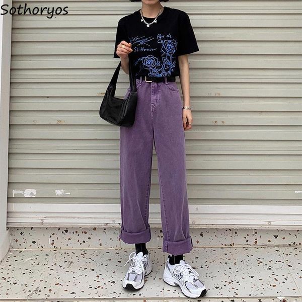 women's jeans women vintage female wide leg trousers harajuku roll up hem loose casual daily simple soft chic streetwear hip-hop stylis, Blue
women's jeans women vintage female wide leg trousers harajuku roll up hem loose casual daily simple soft chic streetwear hip-hop stylis, Blue