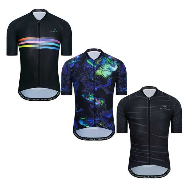 racing jackets keyiyuan 2022 summer men black cycling jersey short sleeve shirt mtb equipos de ciclismo abbigliamento maillots, Black;red
racing jackets keyiyuan 2022 summer men black cycling jersey short sleeve shirt mtb equipos de ciclismo abbigliamento maillots, Black;red