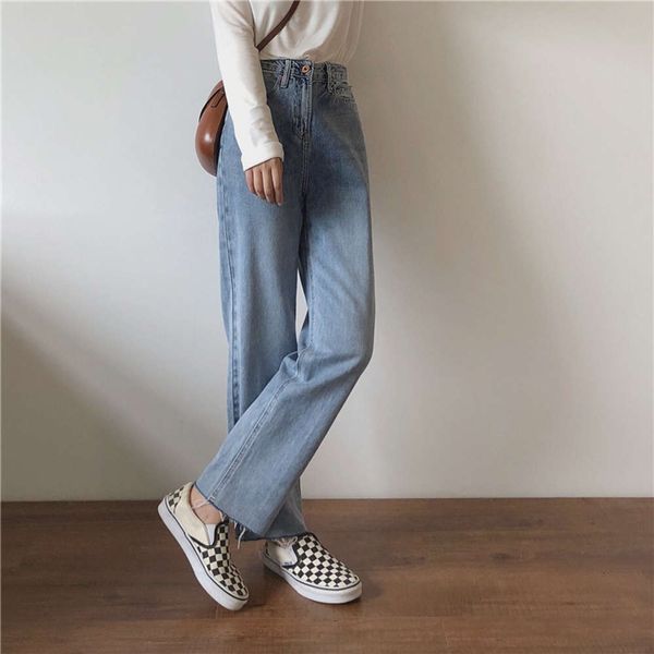 autumn version reverse stitching woolen women's high waist loose casual pants, Blue
autumn version reverse stitching woolen women's high waist loose casual pants, Blue