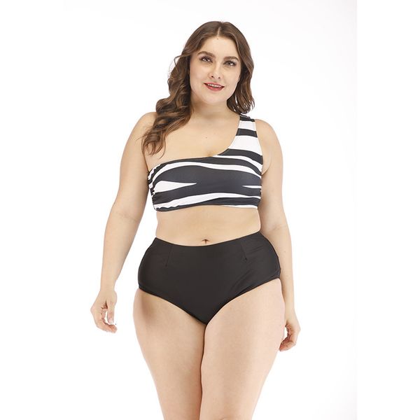 women's swimwear swimsuit women plus size bikini fashion oblique shoulder printing two-piece swimsuit hlqq, White;black
women's swimwear swimsuit women plus size bikini fashion oblique shoulder printing two-piece swimsuit hlqq, White;black