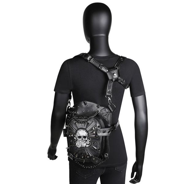 women bag punk multifunction one shoulder crossbody skull pu outdoor waist bags
women bag punk multifunction one shoulder crossbody skull pu outdoor waist bags