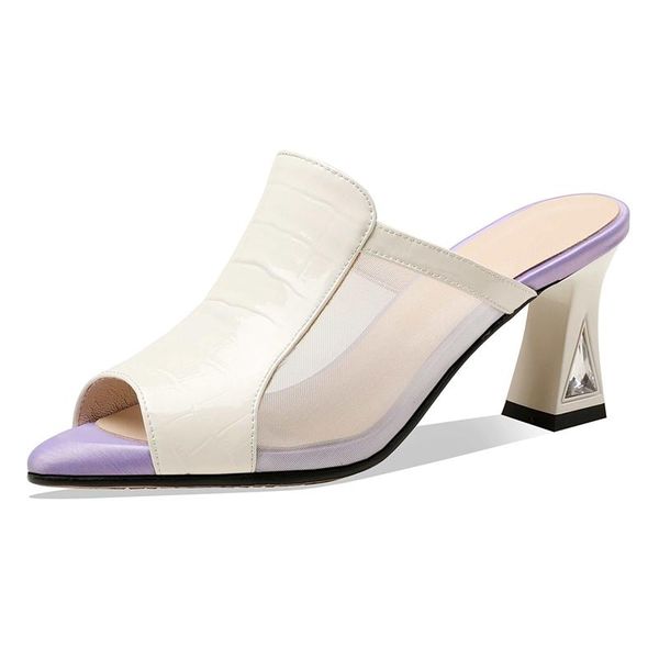 cow leather pointed toe high heels mixed colors beauty lady gentlewomen net yarn open slip on women sandals l8f3, Black
cow leather pointed toe high heels mixed colors beauty lady gentlewomen net yarn open slip on women sandals l8f3, Black