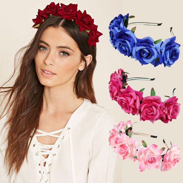 flower crown rose hairband hair ornaments wedding flowers bride party prom decor princess headpiece girls acessories accessories
flower crown rose hairband hair ornaments wedding flowers bride party prom decor princess headpiece girls acessories accessories