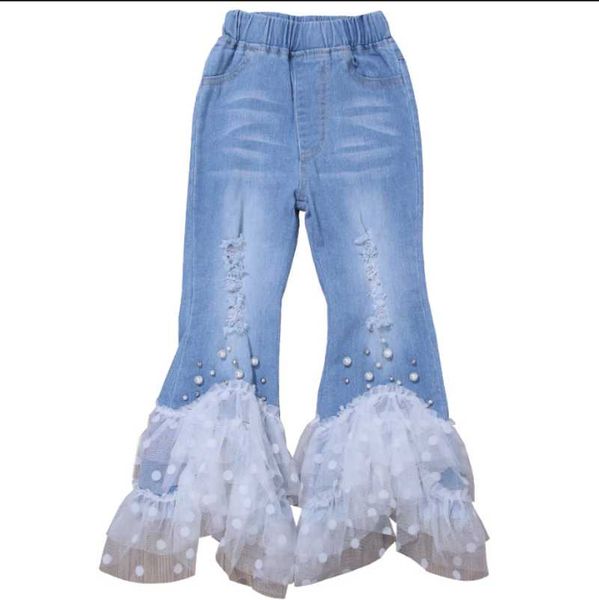 jeans 2021 summer girls baby denim trousers kids children bottoms lace pearl patch flare, Blue
jeans 2021 summer girls baby denim trousers kids children bottoms lace pearl patch flare, Blue