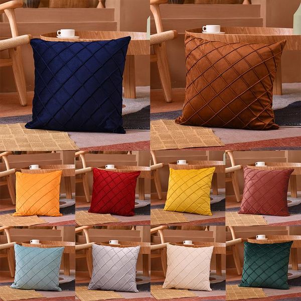cushion/decorative pillow velvet cushion cover decor living room sofa throw cases home bed chair hogar coussines 45x45cm
cushion/decorative pillow velvet cushion cover decor living room sofa throw cases home bed chair hogar coussines 45x45cm