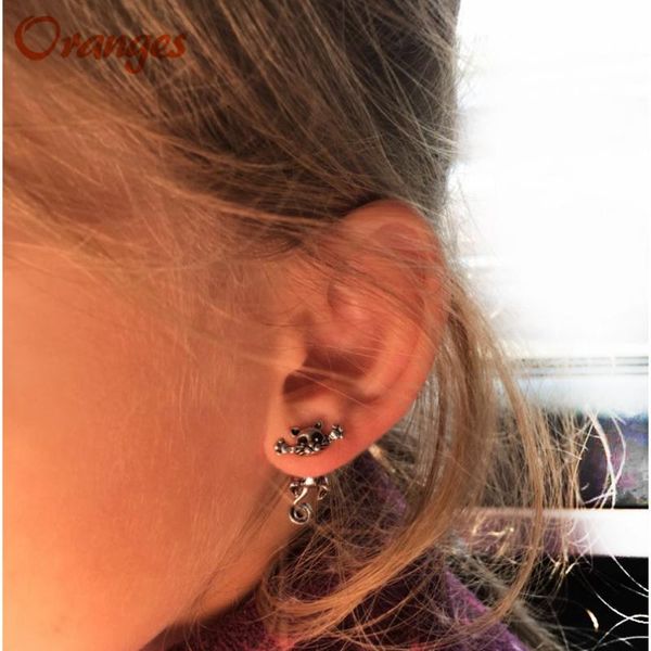stud cat women earrings jewellery punk gothic original trendy metal animal earring cool gift cute for mens girls kids, Golden;silver
stud cat women earrings jewellery punk gothic original trendy metal animal earring cool gift cute for mens girls kids, Golden;silver