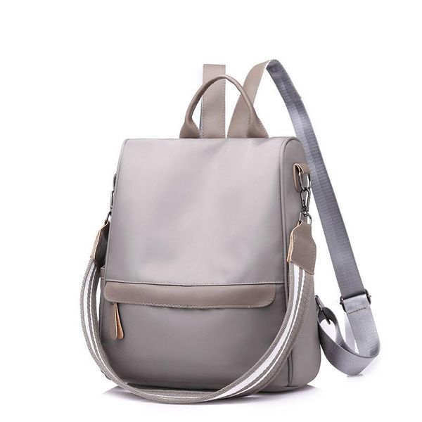 backpack 2021 anti-theft korean version of fashion double shoulder bag nilongbu student manufacturer
backpack 2021 anti-theft korean version of fashion double shoulder bag nilongbu student manufacturer